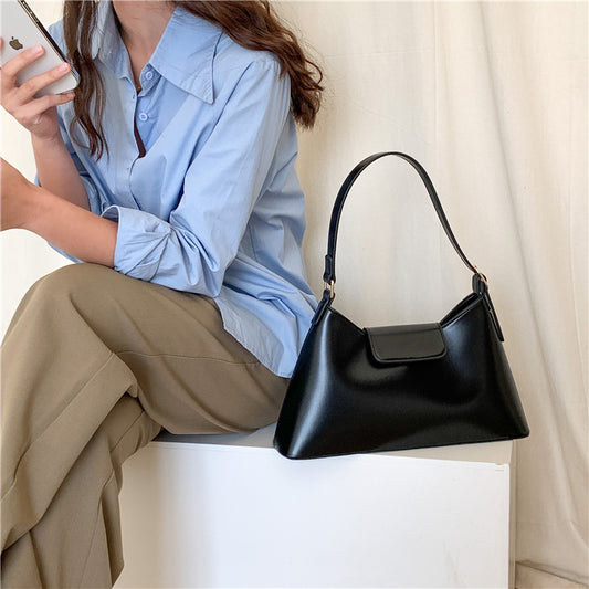 Womens Large-Capacity Korean-Style PU Tote And Shoulder Bag For Women