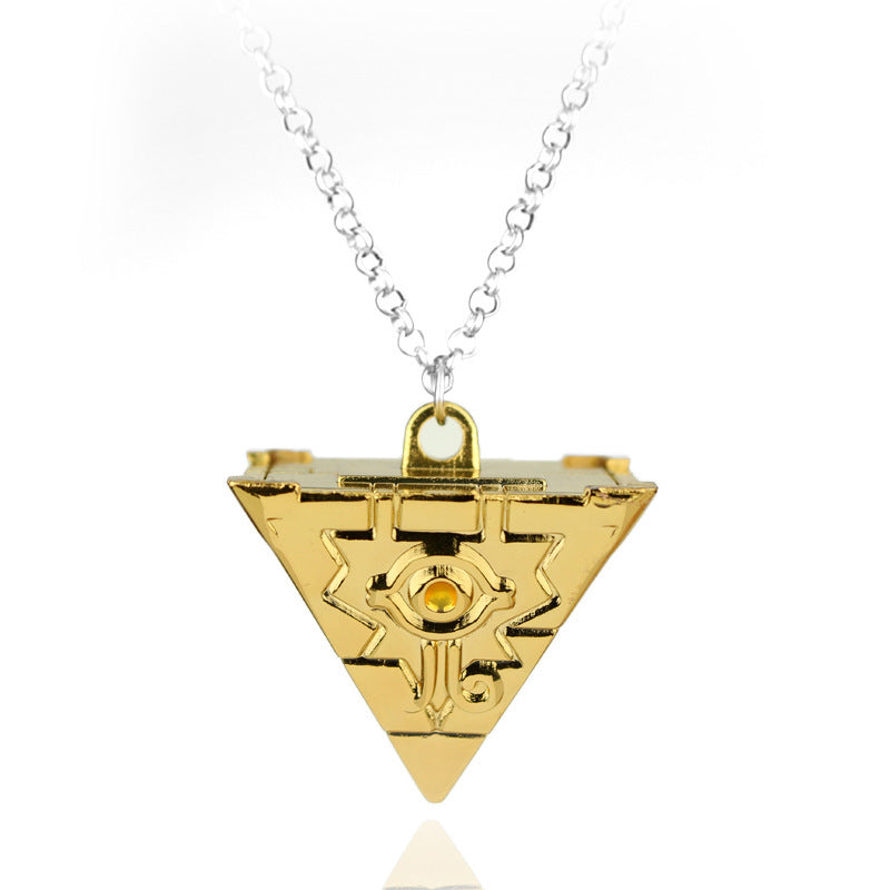 Best Seller In Europe And America Popular Game King Building Block Necklace Alloy Three-dimensional Pendant