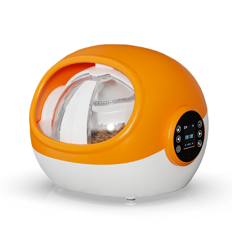 Smart Automatic Cat Chip Feeder With Lid Timed Schedule Feedings