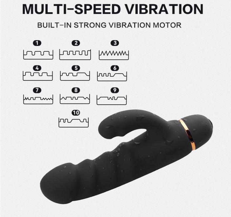 Rechargeable Women's Massage Stick Silicone