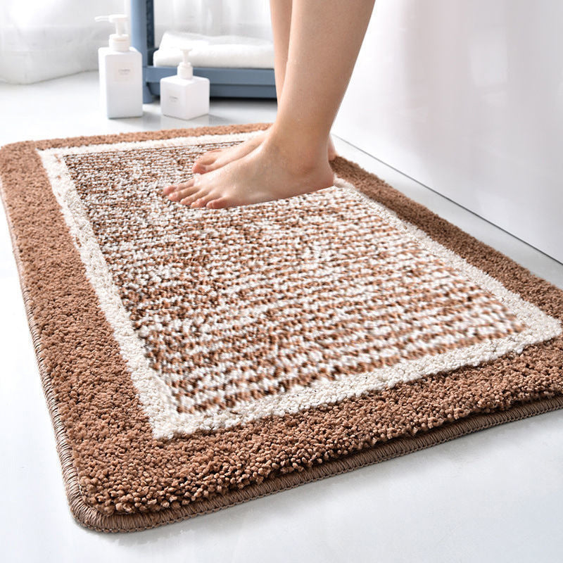 Absorbent Floor Mat For The Bathroom Doorway For Home Use