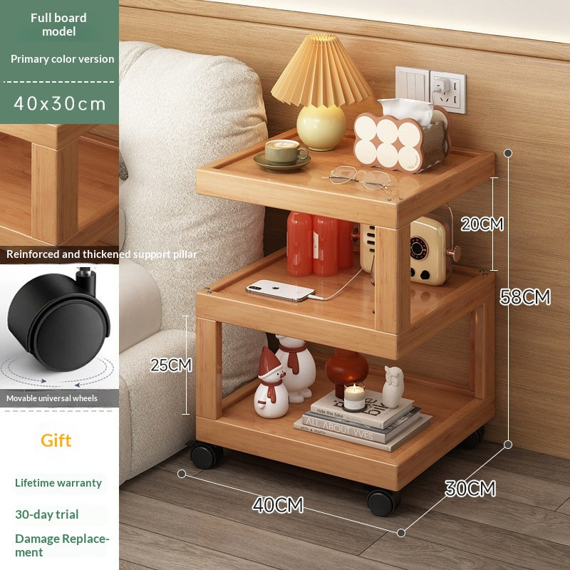 Simple Modern Home Bedroom Storage Cabinet Small Bedside Shelf