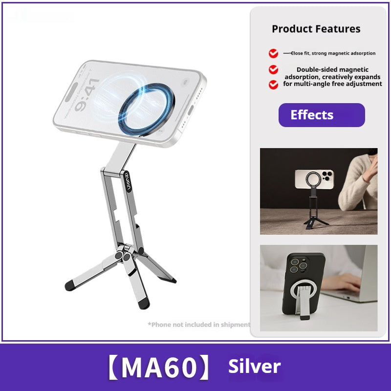Magnetic Phone Tripod For Photography Universal Handheld Stand For Mobile Phones