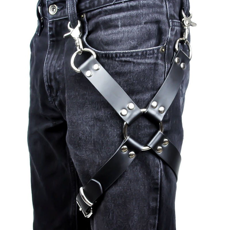 Leggings Fashion Leg Leather Accessories