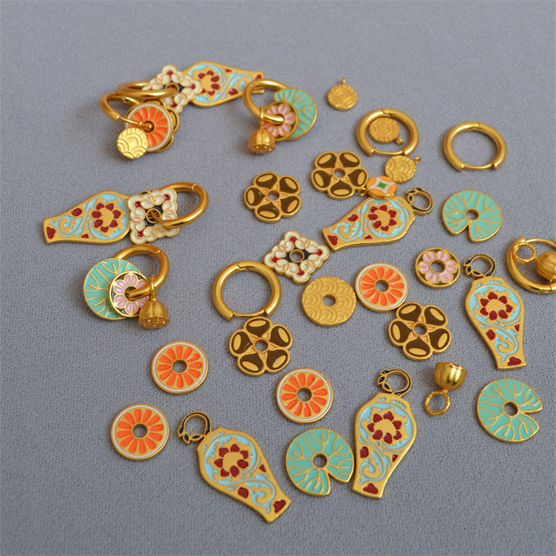 Original Chinese-style Ear Accessories With Auspicious Meanings