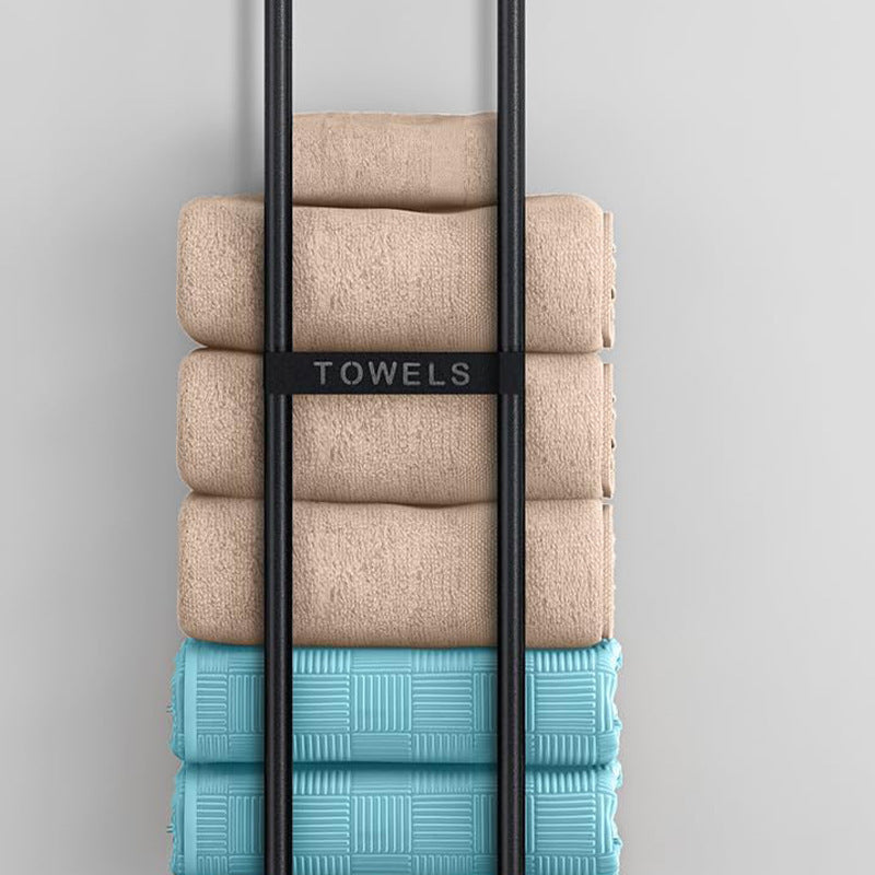 Wall-mounted Towel Rack Bathroom Towel Rack Bath Towel Rack With Hanging Strap
