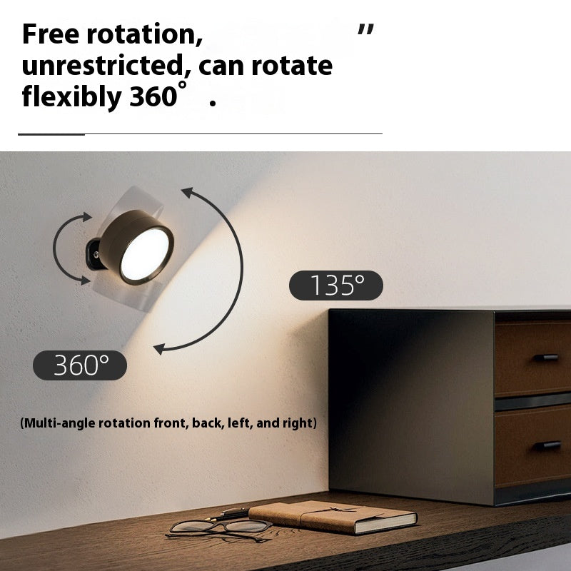 Bedside Reading Charging Portable Touch Adjustment Small Night Lamp
