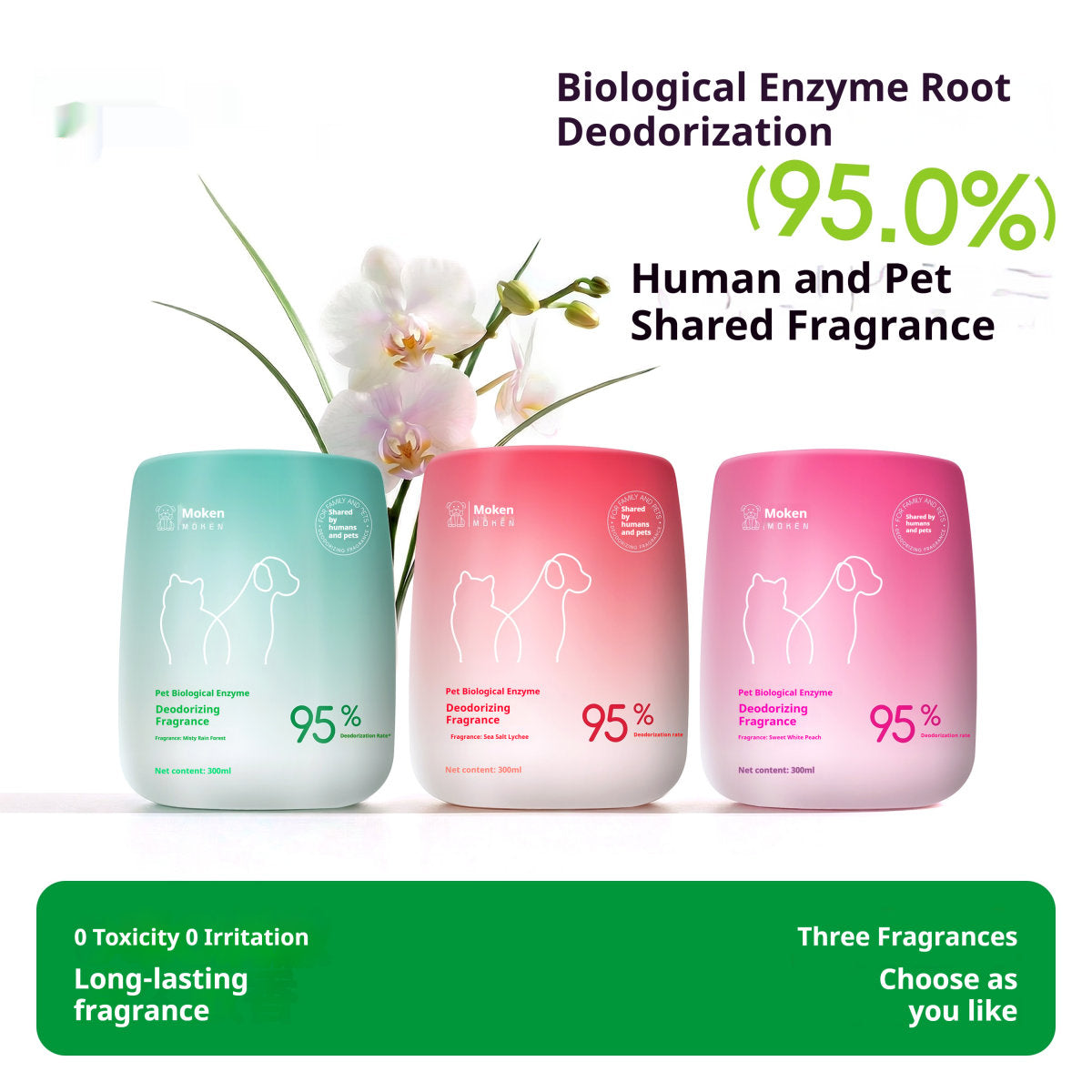 Pet Odor-removing Bio-enzyme With A Pet-friendly Fragrance