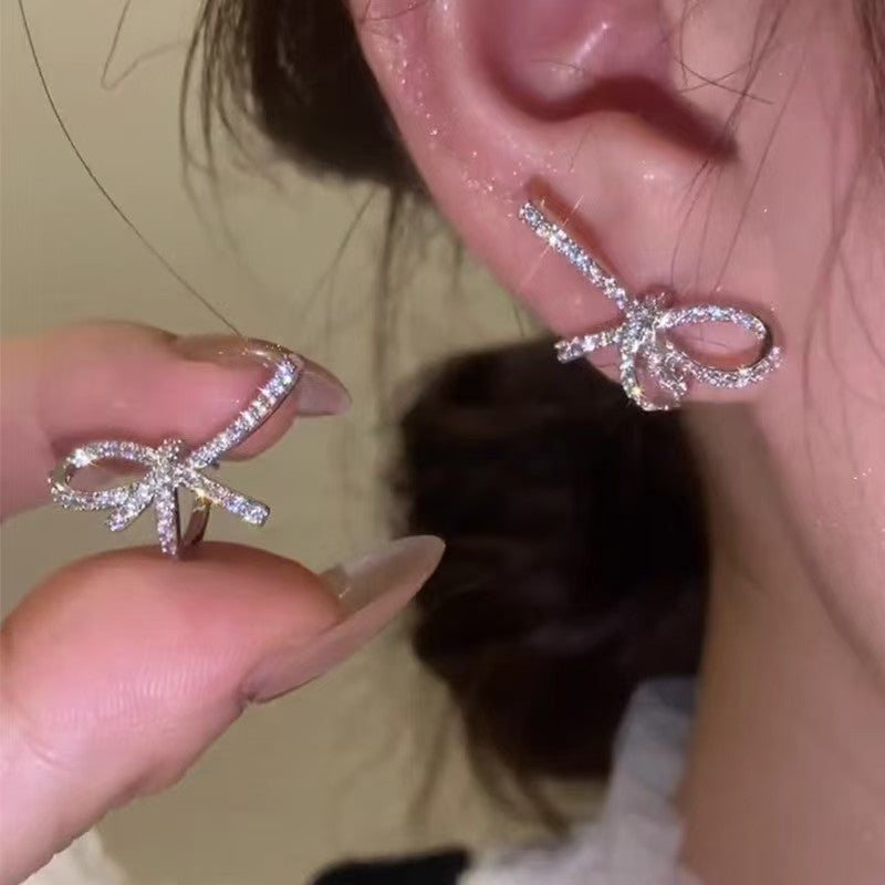 S925 Silver Pearl Stud Earrings Women Luxury Elegant Simple Design Versatile Fashion Jewelry