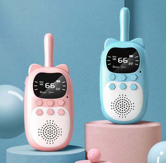 New Type Of Cross-border 3KM Wireless Handheld USB Charging Parent-child Interactive Toy Gift Children's Walkie-talkie