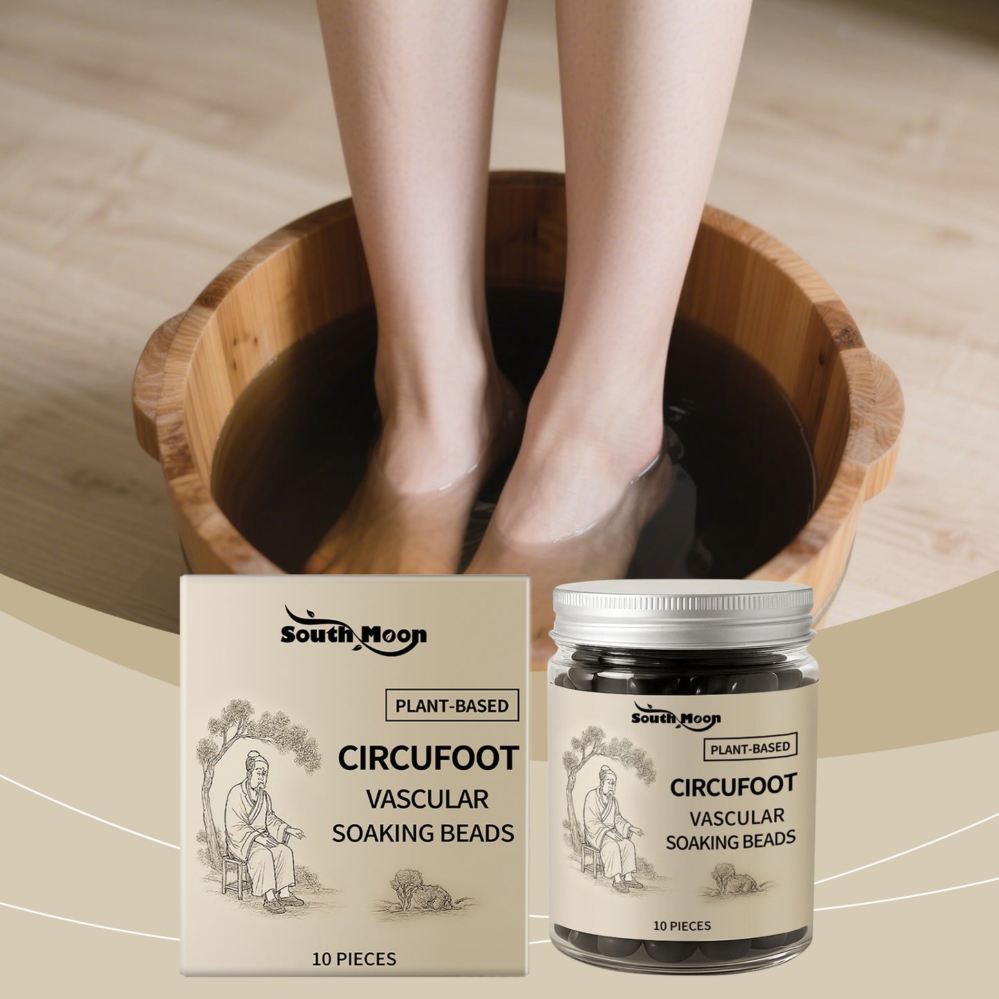 Comfortable Foot Soak Gel Beads Gently Nourish And Care For Your Legs And Feet