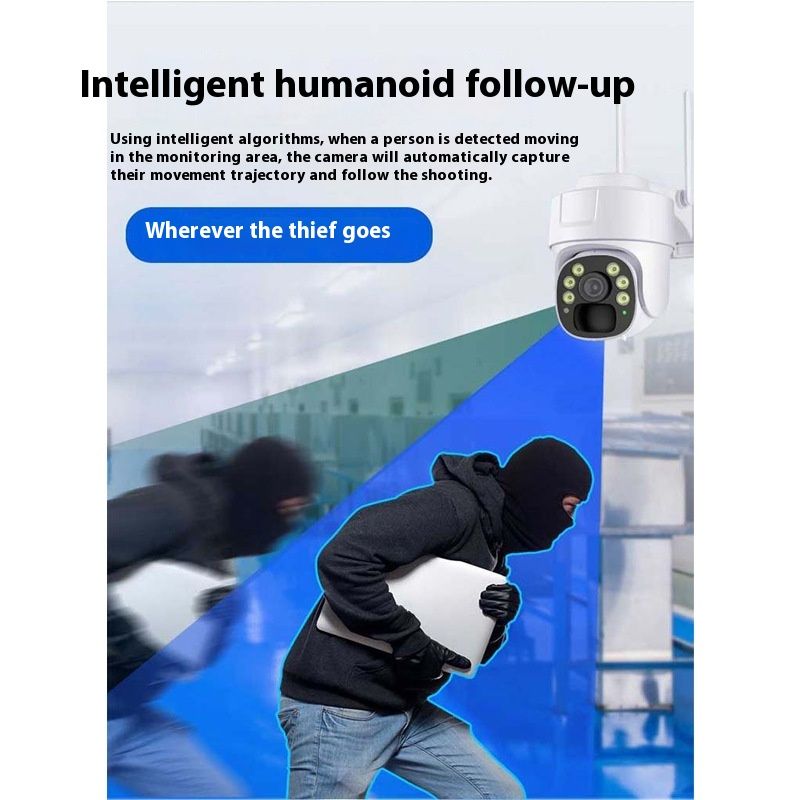 Mobile Phone Remote 360-degree Panoramic HD Night Vision Monitor Camera
