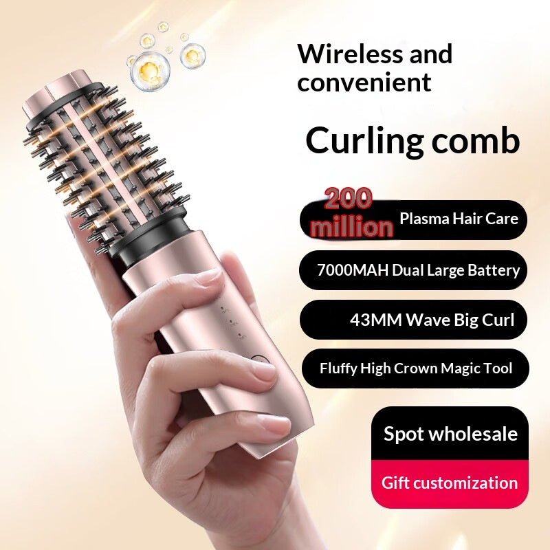 Aote Wireless Charging Convenient Curling Comb