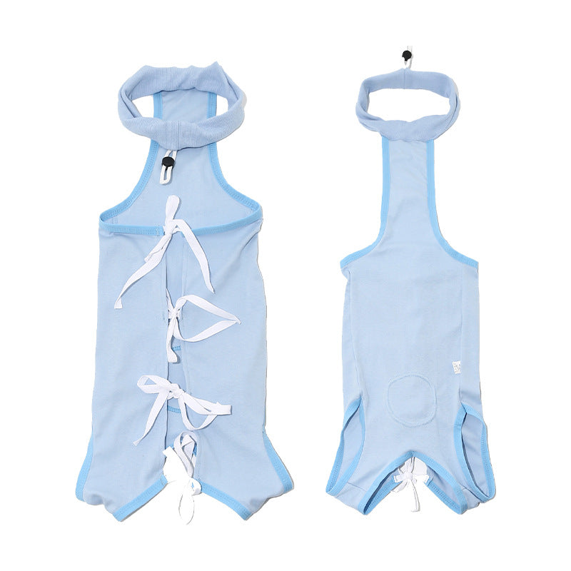 Dog Bandage-Style Breathable Anti-Licking High-Elastic Pet Protective Garment