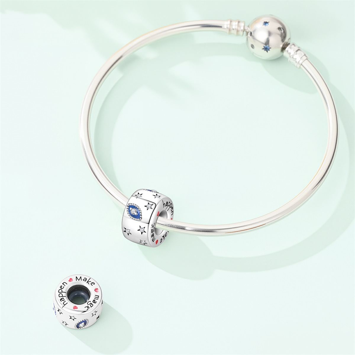 DIY Bracelet Accessories Lion Spacer Beads