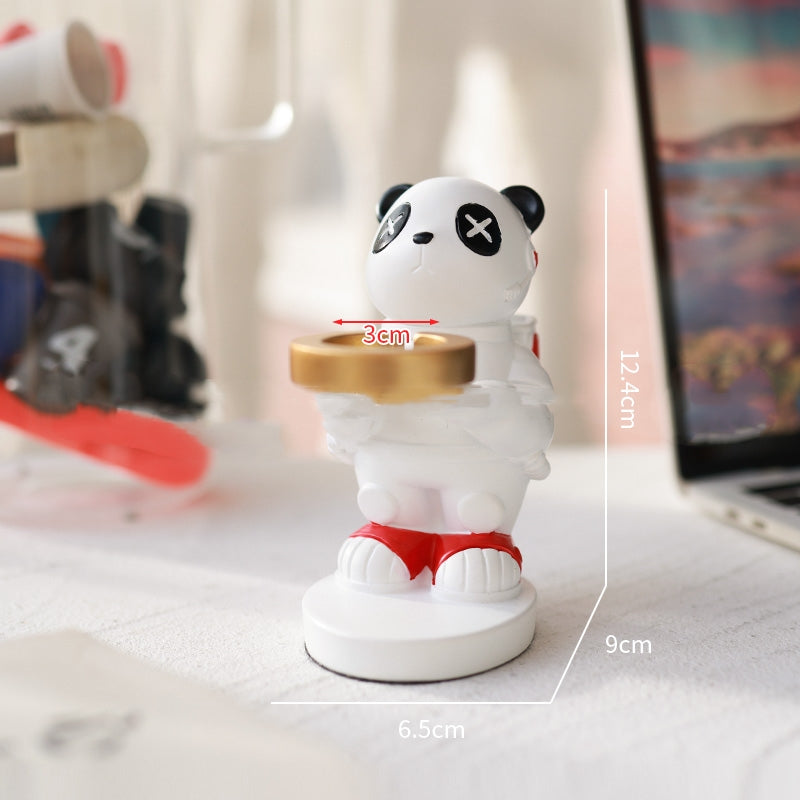 Trendy Resin Cool Rabbit Watch-charging Bracket