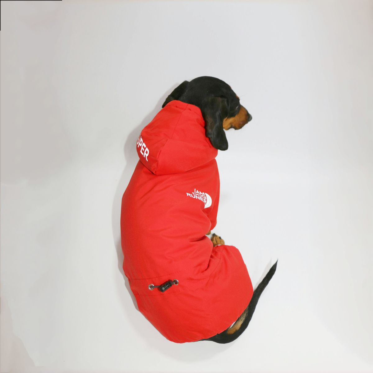 Dog Cat Pet Clothes Winter Warm Reflective Outdoor Four-legged Pet Clothing