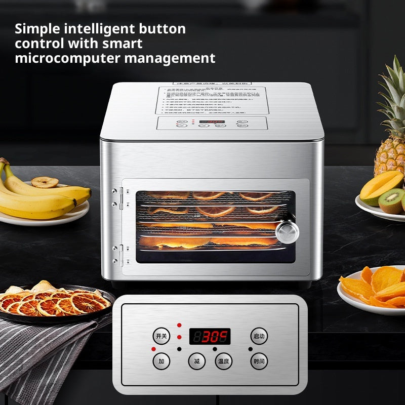 Food Household Vegetable Pet Snacks Meat Jerky Material Removal Smart Fruit Dehydrator
