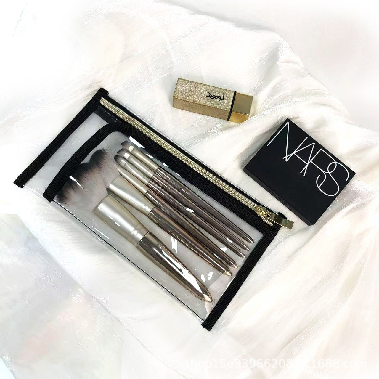 Makeup Bag Makeup Brush Simple Transparent Pouch