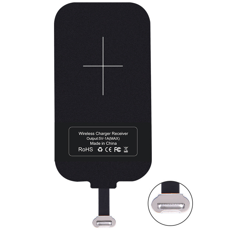 TYPE-C Interface Energy Sticker Wireless Charging Receiver