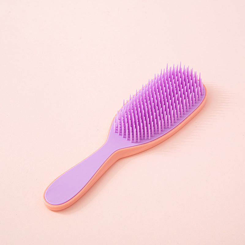 Knot Free Volumizing Massage Household Rib Brush Hair Smoothing Styling Comb