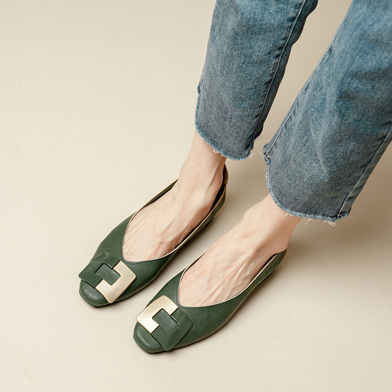 Soft-soled New-style Comfortable Breathable Low-heeled Shoes