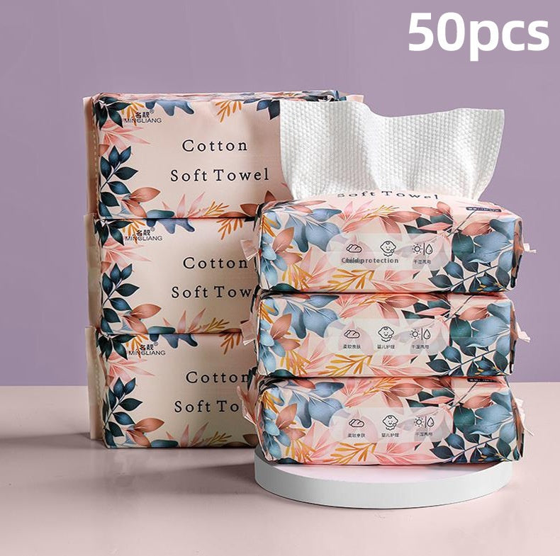 Extra Thick Face Cloth Disposable Cotton Pads Paper Makeup Remover