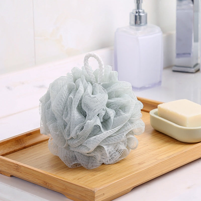 Simple, Solid-color Portable Bath Sponge