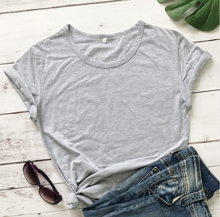 Best Auntie Ever Fashion Short Sleeved Letter T Shirt