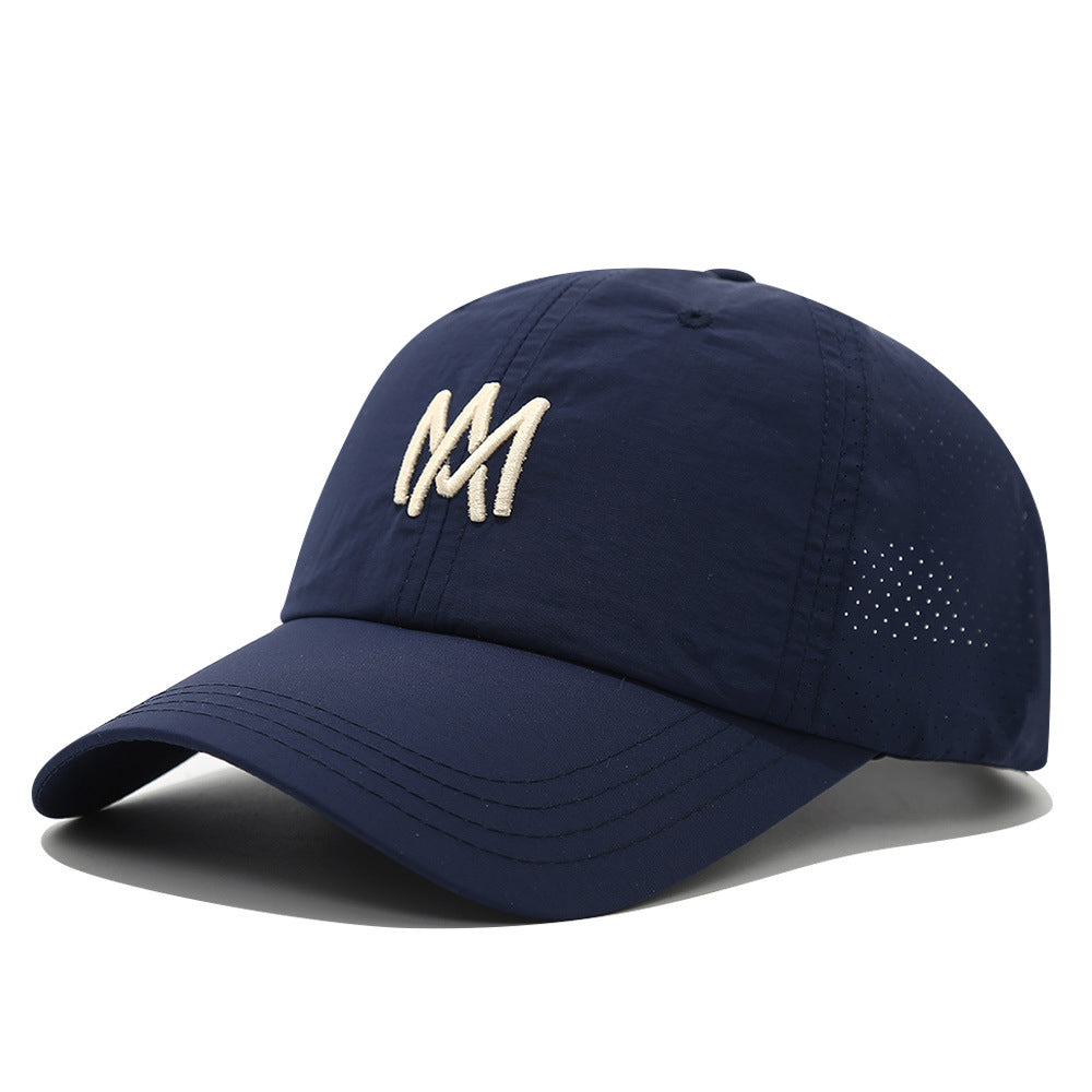 New Style Men's And Women's Quick-drying Baseball Hats, Sun Protection, Breathable, Fishing Sun Protection Hats, Four Seasons Outdoor Porktail Hats, Daily Sports Hats