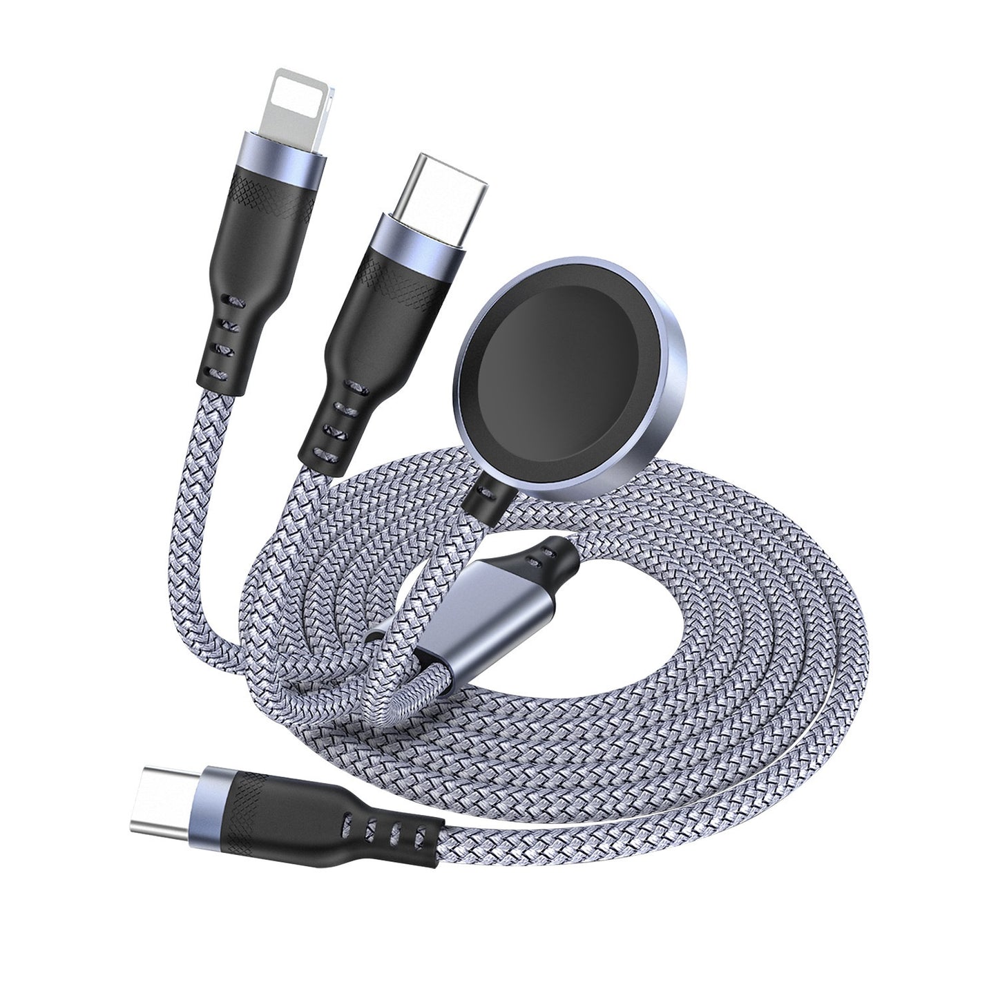 Magnetic Wireless Charging Watch Charger Type Car Data Cable