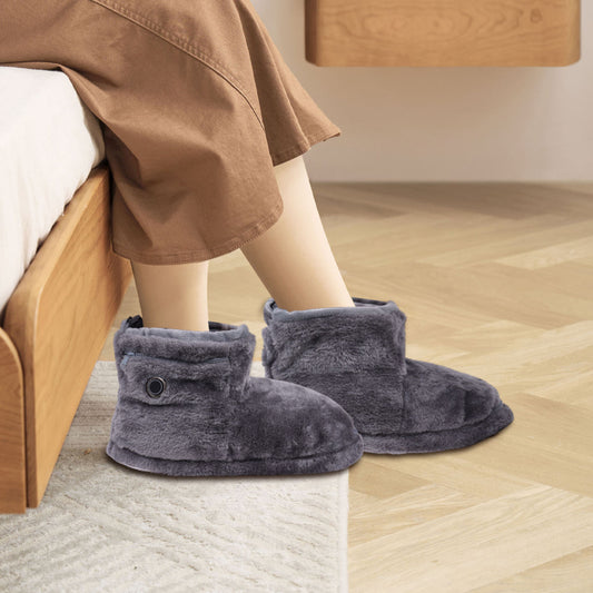 Mobile Heated BootsElectric Heated ShoesWarming Slippers For Home Use Heat-generating Boots
