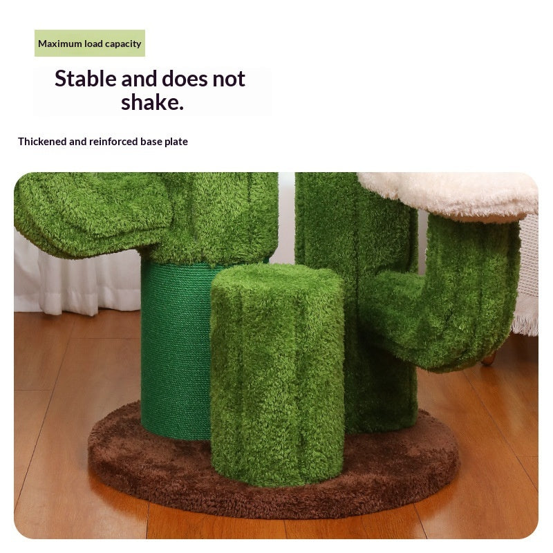 Solid Wood Home Furniture Integrated Cat Scratcher