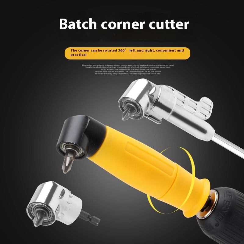 105 Degrees Bit Corner Device Electric Screwdriver Bending Tool Accessories