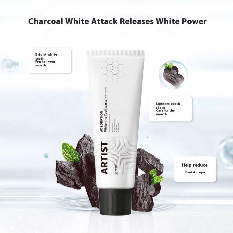 Binchoutan Toothpaste Anti-yellow Stain Preparation Carbon Cleaning Oral Care