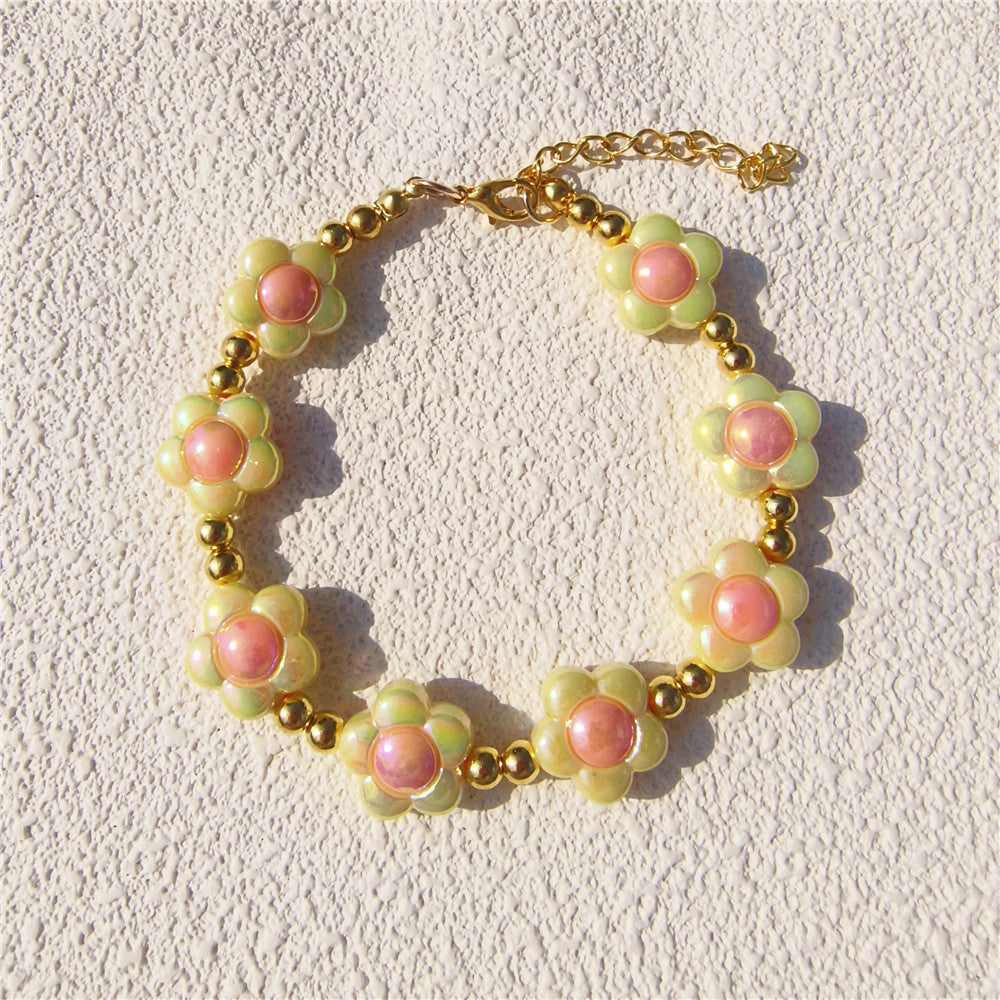 Pet-inspired Faux Pearl Rhinestone Pendant Necklace