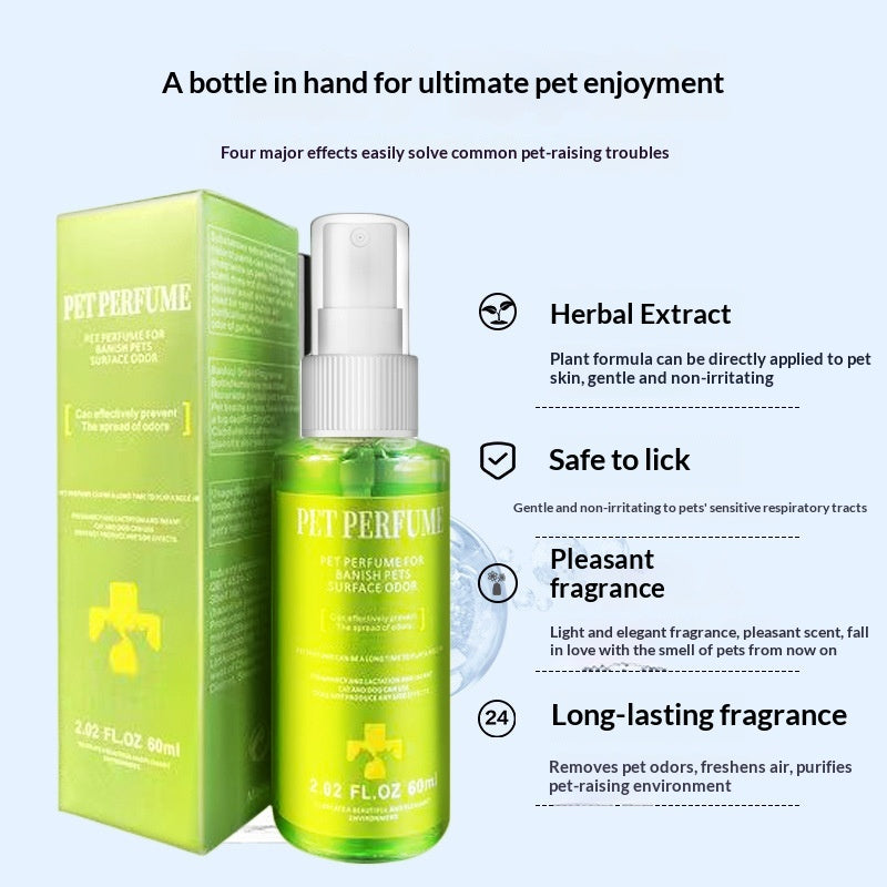 Pet Perfume Deodorizing For Cats And Dogs Bodies