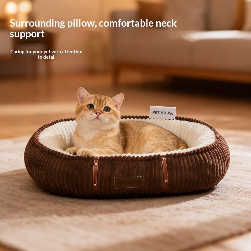 Detachable And Washable Cat Bed Medium-Sized Dog Pet Bed