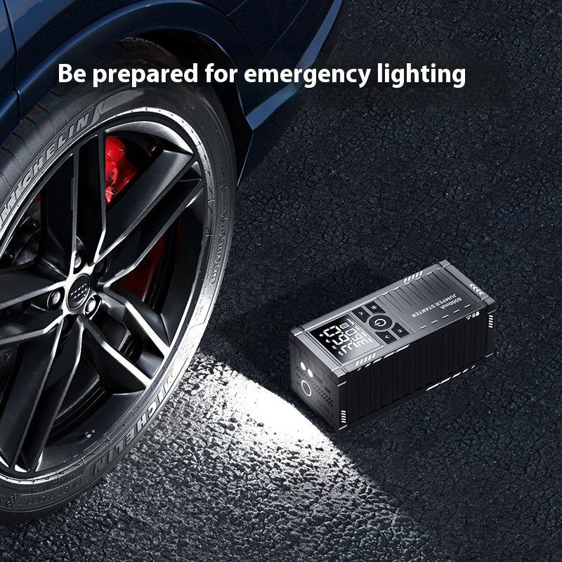 Wireless Charging Car Digital Display Portable Mini Inflatable