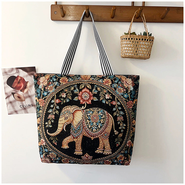 Large-capacity, New-style Fashion Canvas Bag
