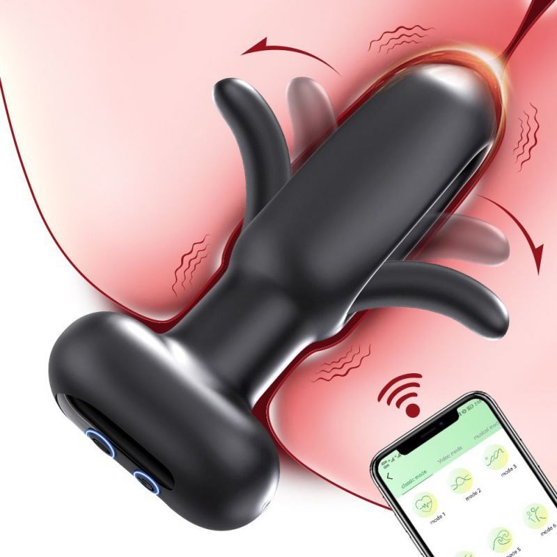 Mobile Phone Control Electric Butt Plug Artifact Toy