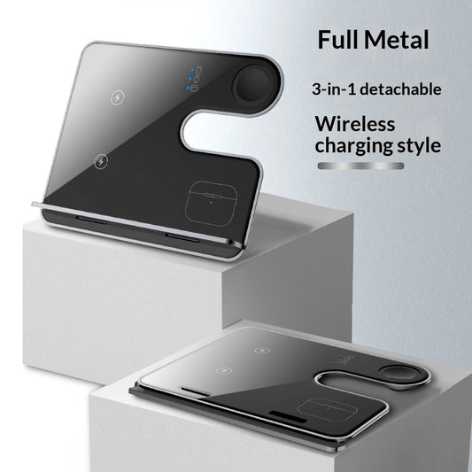 Magnetic 3-in-1 Wireless Charging Stand