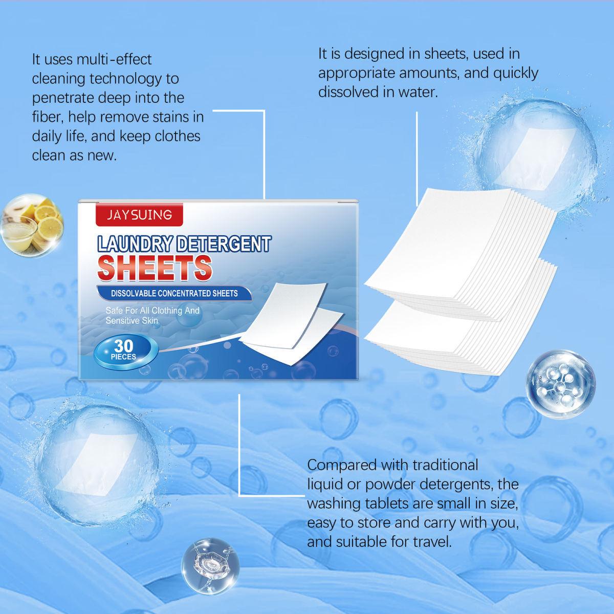 Mild Care Odor Oil Stain Bubble Warp