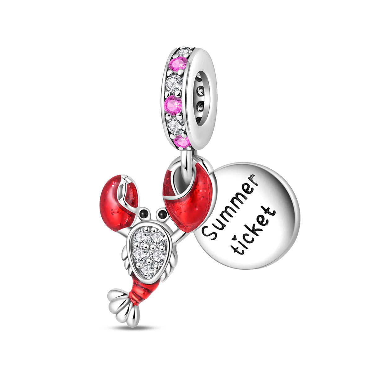 Ocean Series Colorful Crab DIY Beading Accessories