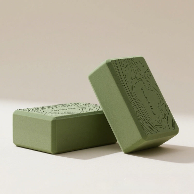 Home Use Adult Color-block Yoga Bricks For Women's Fitness