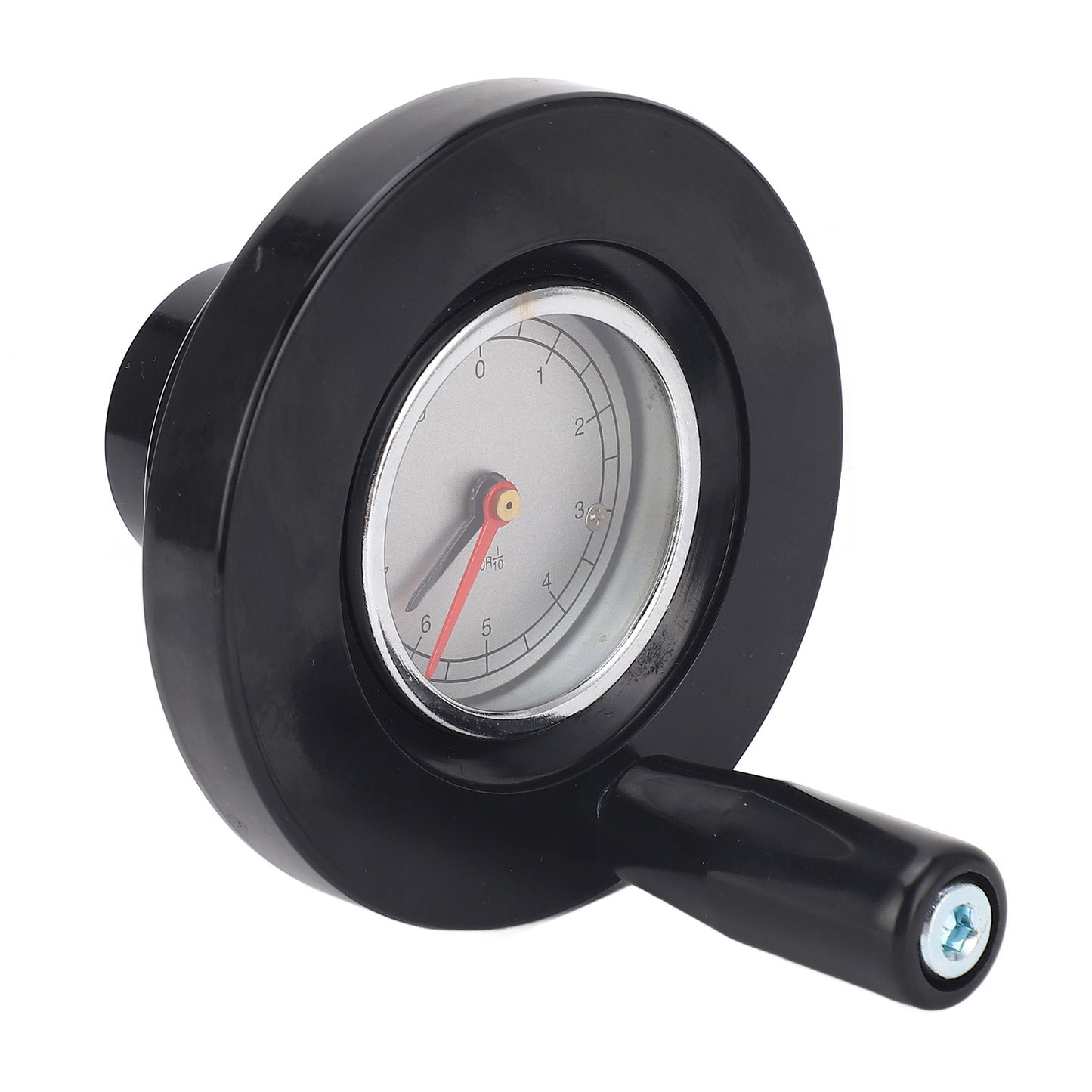 Dial Handwheel 12x100MM 0 To 9 Position Indicator Hand Wheel With Handle For Glass Food Die Casting Machinery