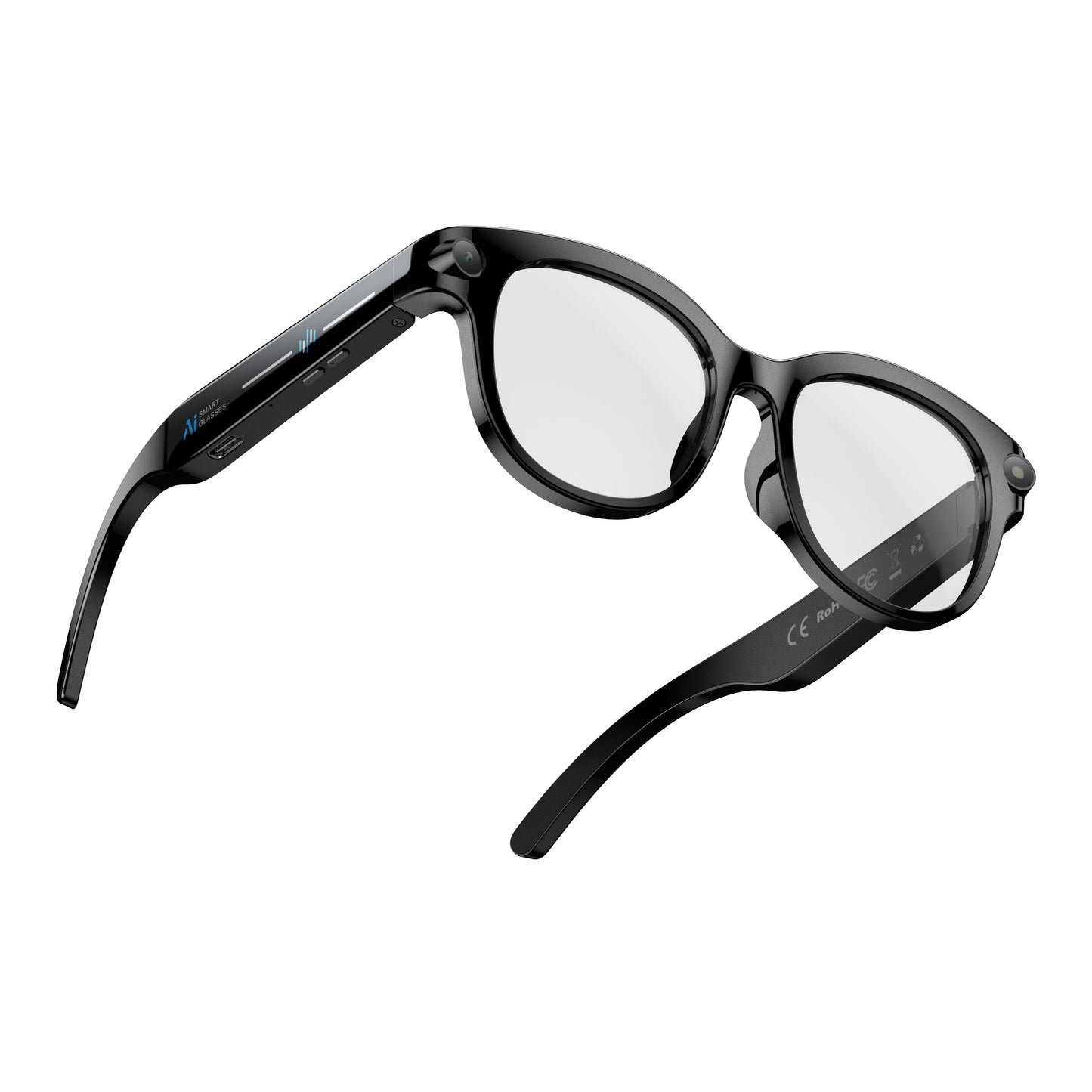 2MP AI Smart Glasses With Camera  Bluetooth Sunglasses For Music Calling Translation M89
