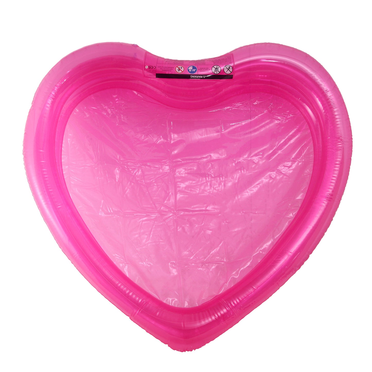PVC Inflatable Thickened Double-layer Heart-shaped Pool Outdoor Swimming