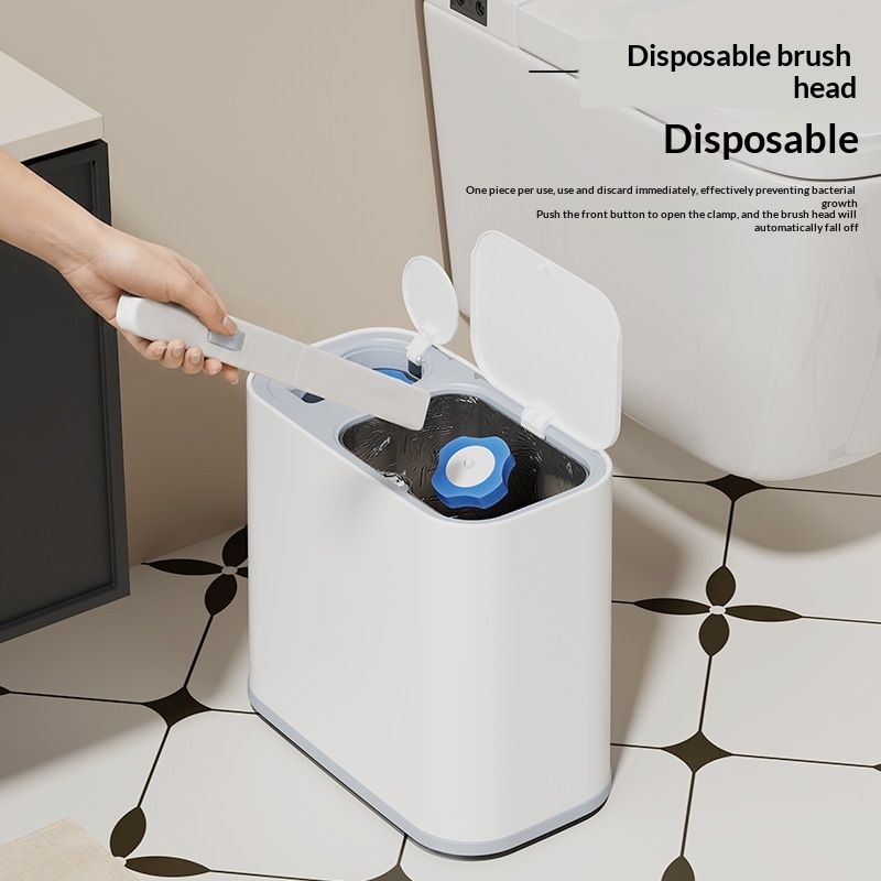 Wheeled Mobile Restroom Trash Bin