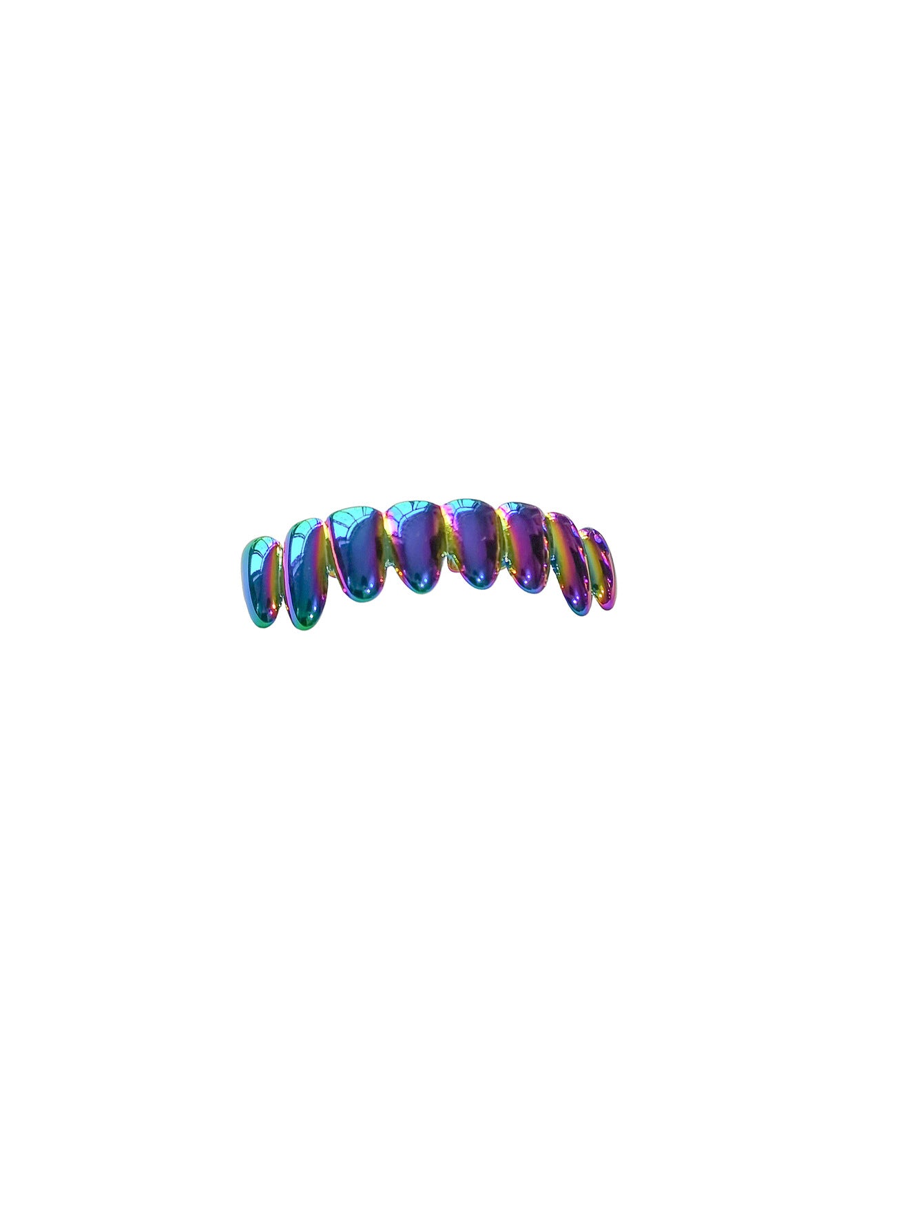 Color-Gradient Gold-Plated Hip-Hop Unisex Fashion Tooth Guard